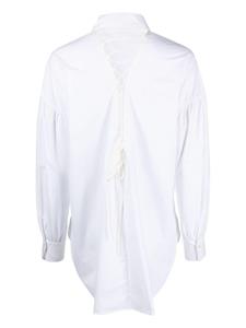 HUGO Katoenen blouse - Wit