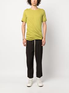 Rick Owens Double SS organic cotton T-shirt - Groen