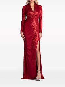 Tadashi Shoji Lamé avondjurk - Rood