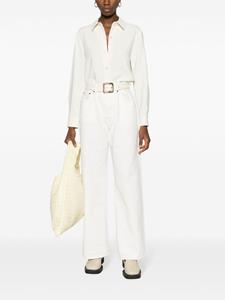 Theory Crêpe blouse - Wit