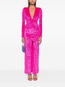 Amen Fluwelen maxi-jurk - Roze