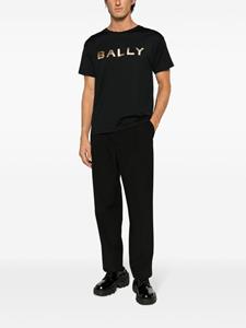 Bally T-shirt met logoprint - Zwart