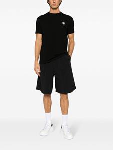 Karl Lagerfeld T-shirt met patchdetail - Zwart