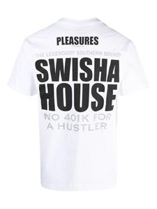 Pleasures Katoenen T-shirt - Wit