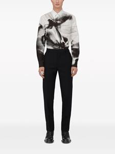 Alexander McQueen Katoenen overhemd - Zwart