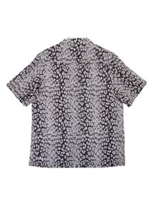 Ksubi Overhemd met luipaardprint - Zwart