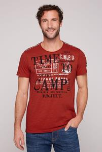 CAMP DAVID T-Shirt, mit Logoprints vorne und hinten