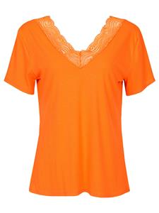Fashionize Shirt Kant Oranje