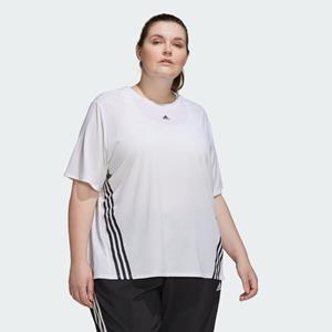 Adidas Train Icons 3-Stripes T-shirt (Grote Maat)