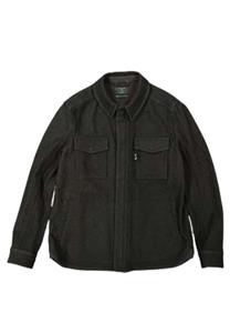 Butcher of Blue Chop twill overshirt oak green