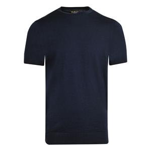 Duetz 1857  T-shirt Korte Mouw Navy - S - Heren