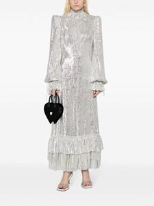 The Vampire's Wife If I Only Had A Heart lamé dress - Zilver