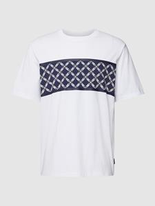 Michael Kors T-shirt met blokstrepen, model 'EMPIRE STRIPE'