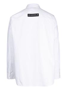 Izzue Overhemd met logopatch - Wit