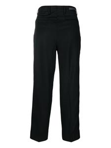 Briglia 1949 Jean pleated tapered trousers - Zwart