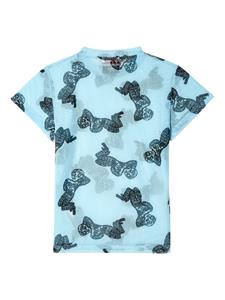 Charles Jeffrey Loverboy T-shirt met print - Blauw