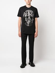 Philipp Plein T-shirt met ronde hals - Zwart