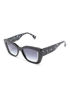 Face À Face Ashoka 1 square-frame sunglasses - Zwart
