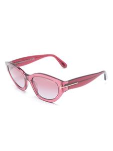TOM FORD Eyewear Penny cat-eye frame sunglasses - Roze