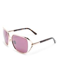 TOM FORD Eyewear Goldie square-frame sunglasses - Bruin