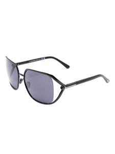 TOM FORD Eyewear matte-effect square-frame sunglasses - Zwart
