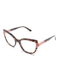 Karl Lagerfeld cat-eye frame glasses - Roze