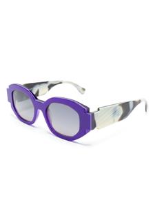 Face À Face Notchi square-frame sunglasses - Blauw