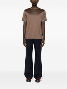 Paul Smith stripe-detailed cotton T-shirt - Beige