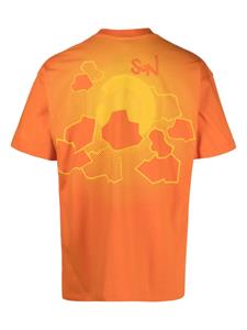 OBJECTS IV LIFE graphic-print cotton T-shirt - Oranje
