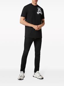 Philipp Plein T-shirt met teddybeerprint - Zwart