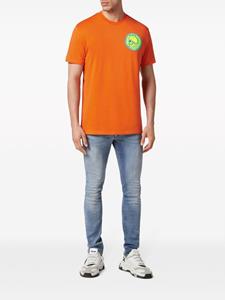 Philipp Plein T-shirt met geborduurde patch - Oranje