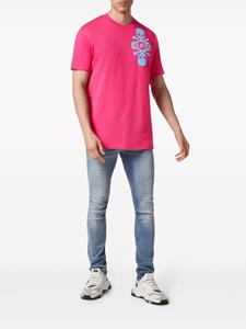 Philipp Plein T-shirt met print - Roze