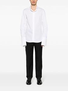 Ann Demeulemeester Reynard overhemd met omgekeerde kraag - Wit