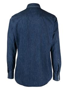 Glanshirt Denim overhemd - Blauw