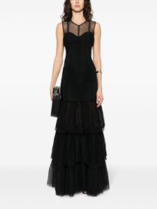 Murmur Opus maxi dress - Zwart