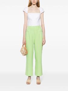 We Are Kindred Arata straight-leg trousers - Groen