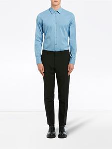 Prada stretch popeline shirt - Blauw