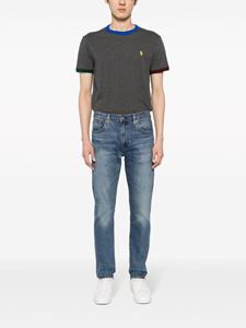 Ralph Lauren RRL Polo Pony-embroidered cotton T-shirt - Grijs