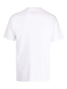 Pleasures graphic-print cotton T-shirt - Wit