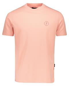 Floris Duetz  Basic Stretch T-shirt met Logo Blush - XL - Heren