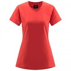 Haglöfs  Women's Outsider by Nature Tee - T-shirt, rood