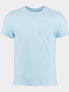 Bos Bright Blue T-shirt korte mouw cooper t-shirt pique 23108co54bo/210 l.blue