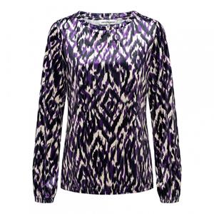 &Co Woman &co women top doris random ikat purple