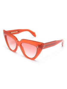 Cutler & Gross gradient cat-eye frame sunglasses - Oranje