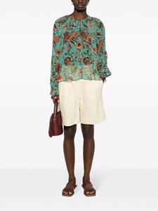 Ulla Johnson Bernadette floral-print blouse - Groen