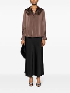 Claudie Pierlot Blouse met V-hals - Bruin