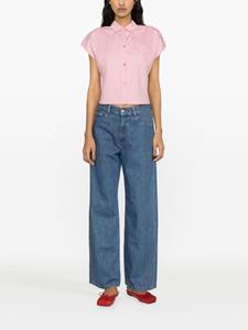 MOSCHINO JEANS T-shirt met hartpatch - Roze