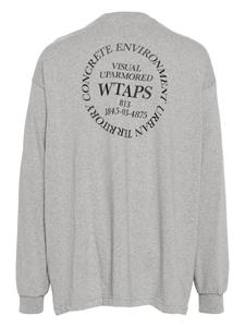WTAPS Urban Transition cotton T-shirt - Grijs