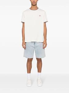 Fred Perry Twin Tipped cotton T-shirt - Beige