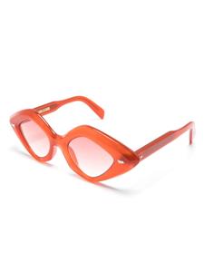 Cutler & Gross 9126 geometric-frame sunglasses - Oranje